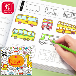 Livre d'activités de <span class=keywords><strong>dessin</strong></span> étape par étape pour enfants : Apprenez à dessiner des animaux et des transports facilement - Product Image 4