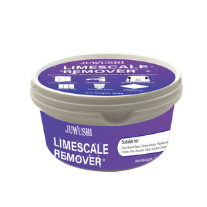 Pasta detergente anticalcare a caldo effetto rapido, dissolve istantaneamente il calcare duro per porte doccia in vetro e rubinetti cromati 280g - Product Image 1