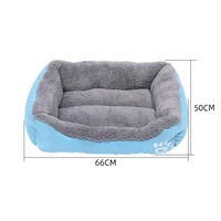 Fabricant en gros canapé-lit respirant pour chien Double usage lits pour animaux de compagnie Double face et accessoires nid pour chien grand lit rectangulaire pour chat