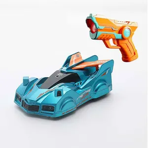 2023 Newest Design Remote Control Stunt Car RC Infrared Laser Guided Wall Climbing RC Toy 360 Degree ROtation Car For Kids