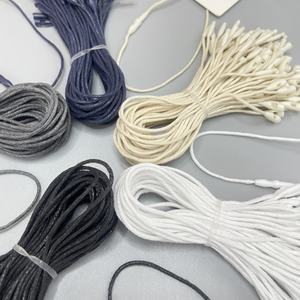 20cm Vente en gros Corde de cire Longe de vêtement Serrure élastique solide Corde de cire noire - Product Image 1