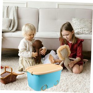 Modern Plastic Toy <b>Storage</b> Box Baby <b>Clothes</b> Large-capacity Plastic Basket Children's Clothing <b>Storage</b> Box - Product Image 5