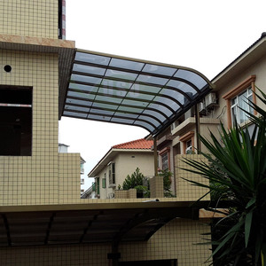 Tetto in policarbonato telaio in alluminio tenda da terrazza baldacchino heavy duty - Product Image 5