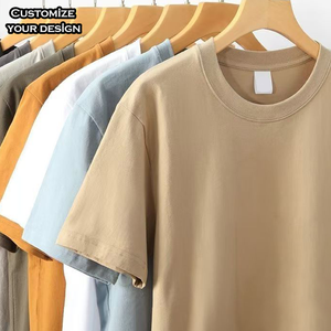 T-shirt unisexe en coton biologique de haute qualité, impression de logo personnalisé, coupe courte, décontractée et ample pour hommes - Product Image 1