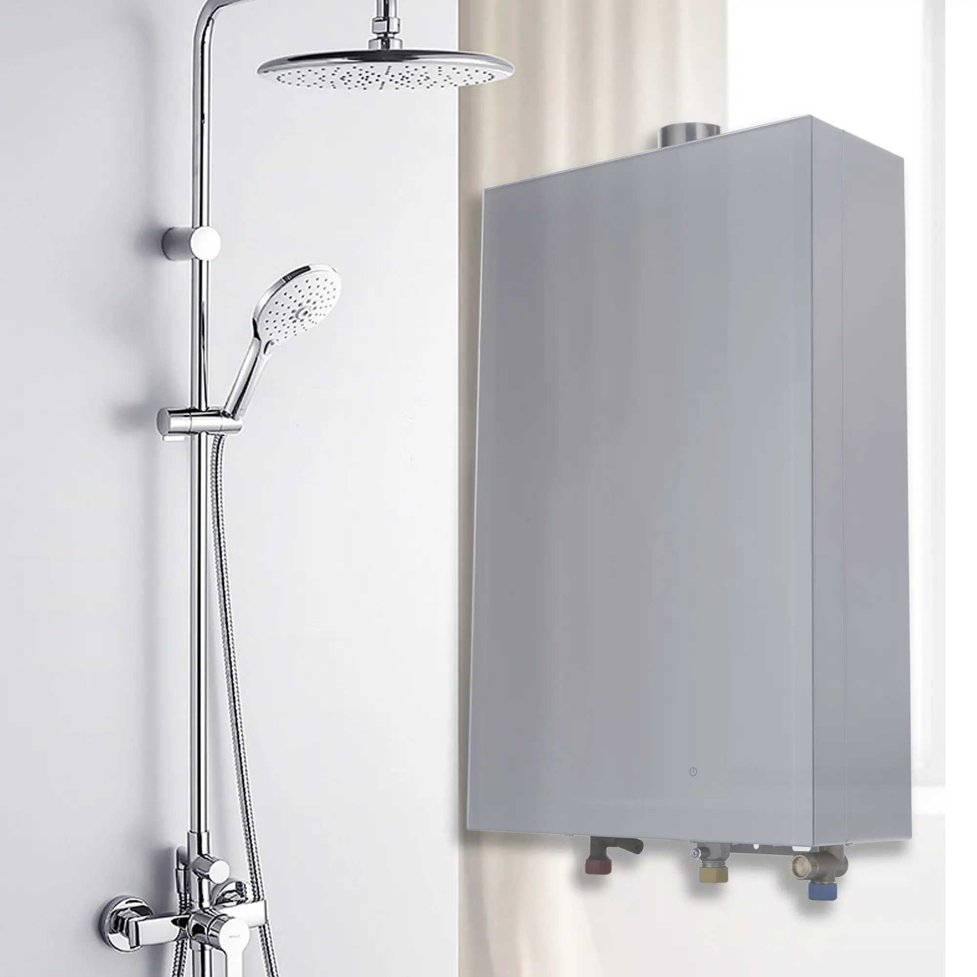 Golden Supplier Gas Geyser Water Heater Smart Display Delicate Appearance Water Gas Geysers Heater