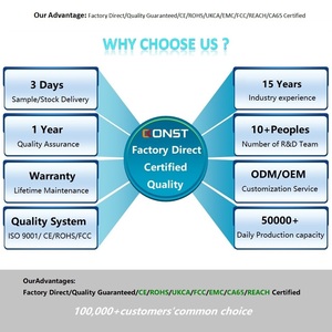 Télécommande à code d'apprentissage KONST à <span class=keywords><strong>4</strong></span> boutons + <span class=keywords><strong>module</strong></span> récepteur <span class=keywords><strong>RF</strong></span> 433 MHz avec contrôle intelligent de l'éclairage WiFi, portée de 100 m - Product Image 4