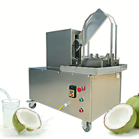 Machine automatique à ouvrir les noix de coco pour usage alimentaire en restaurant, vente directe d'usine, machine à couper les jeunes noix de coco