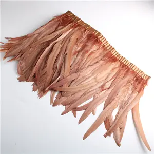 Заводская распродажа 30-35 см петушиное перо отделка бахрома для шитья ремесленные костюмы
