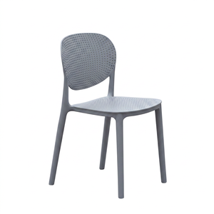 Silla Moderna Ecológica Ligera de Resina Verde con Relleno de Espuma, Respaldo Sólido, Diseño Apilable, Impermeable, para Sala de Estar Exterior e Interior - Product Image 1