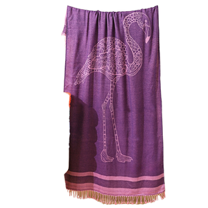 Toalla de Playa Tejida de Algodón Turco, Diseño Floral, Secado Rápido, Antiarena, Para Todas las Estaciones, Viajes de Verano, Logotipo Personalizado, Venta al Por Mayor AHE - Product Image 4