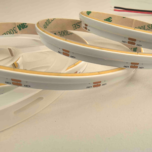 24V COB visione laterale <span class=keywords><strong>LED</strong></span> striscia di luce 480LED/M flessibile 8mm rame PCB 3M adesivo 90Ra alta CRI IP20 Non impermeabile 5M/Roll - Product Image 1