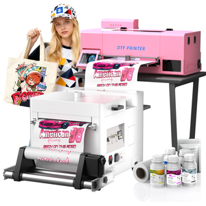 Factory Direct A3 DTF Temperature Control Fast Printing Heat Transfer Printing for T-Shirt Clothes with Powder Shaker Dryer - Product Image 1