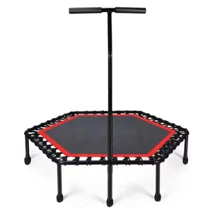<span class=keywords><strong>Trampoline</strong></span> de fitness à cordes extensibles - <span class=keywords><strong>Trampoline</strong></span> pliable pour l'intérieur et l'extérieur, adapté à un usage familial - Product Image 1