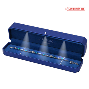 FADELI imballaggio di gioielli a led di lusso all'ingrosso scatole di imballaggio di gioielli personalizzati logo scatole di anelli personalizzate portagioie con luci - Product Image 3