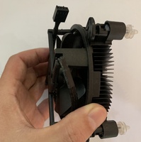 Ventilateur de refroidissement CPU à prix réduit avec dissipateur thermique en aluminium noir à ailettes pour sockets Intel LGA1150, 1151, 1155, 1156, 1200, i3, i5