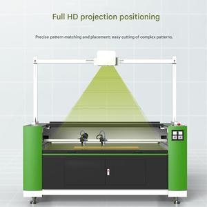 Machine de <span class=keywords><strong>découpe</strong></span> <span class=keywords><strong>laser</strong></span> CO2 industrielle pour textiles, cuir et tissus non tissés - Product Image 1
