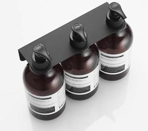 Dispenser Triplo da <span class=keywords><strong>Doccia</strong></span> per Hotel da 500ml di Grande Successo, Dispenser per <span class=keywords><strong>Shampoo</strong></span> e Balsamo con Supporto a Parete in <span class=keywords><strong>Acciaio</strong></span> Inossidabile - Product Image 3