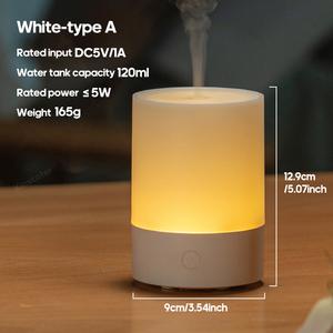 Máy tính để bàn <span class=keywords><strong>mini</strong></span> xe hương thơm khuếch tán USB siêu âm nước Mist Air tạo độ ẩm với RGB đầy màu sắc nightlight cho món quà - Product Image 6