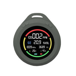 Moniteur de qualité de l'air 6-en-1 <span class=keywords><strong>Détecteur</strong></span> de gaz et compteur d'oxygène Utilisation en laboratoire Combustible Co O2 par le fournisseur - Product Image 1