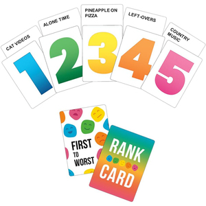 Divertente Gioco di Carte 'Primo al Peggio' per Feste, Gioco <span class=keywords><strong>da</strong></span> Tavolo Personalizzato per Serate di Gioco, Regalo per Amici - Product Image 3