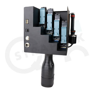 Precio de fábrica 100MM Fuente más grande Logotipo de código de barras Pistola de impresora de inyección de tinta de mano <span class=keywords><strong>para</strong></span> cartón de papel - Product Image 5