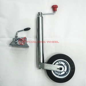150kgs pivotant 48 <span class=keywords><strong>jockey</strong></span> de <span class=keywords><strong>roue</strong></span> de cric de <span class=keywords><strong>remorque</strong></span> avec la poignée supérieure 13 ans <span class=keywords><strong>prix</strong></span> concurrentiel <span class=keywords><strong>d</strong></span>'OEM - Product Image 2