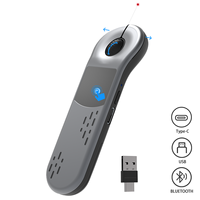 Remote Laser Pointer Air Mouse Multifungsi untuk TikTok Scrolling dan Presentasi PPT Kantor, Kompatibel Multi-Sistem