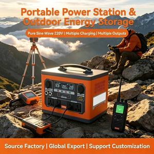 2200W 1200W Stackable Portable Power Station 2050Wh Battery Modular <b>Solar</b> <b>Generator</b> for Home Off-Grid Camping Innovative Stackab - Product Image 3