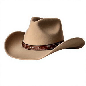 Black Polyester/Cotton Cowboy <b>Hat</b> Wide Brim Western Style Braided Band Unisex Fashion Summer Outdoor <b>Party</b> Travel <b>Hat</b> - Product Image 2