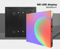 Écran LED P8 960x960 à installation fixe, boîtier en aluminium moulé sous pression, maintenance avant et arrière pour événements et spectacles
