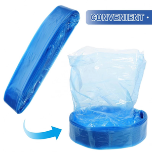 Eco Biodegradable Diaper Pail Refill <b>Bags</b> <b>Compostable</b> Unscented Baby Nappy Disposal Bin Liners - Product Image 3