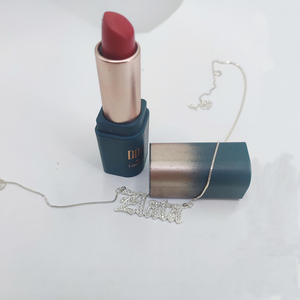 Nome personalizzato collana Moissanite personalizzato 925 argento massiccio vecchia targhetta inglese collane di diamanti per gioielli da sposa - Product Image 6