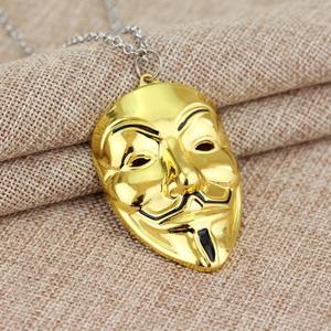 Hombres Cool Halloween Avengers Hacker Máscara Ghost Dance V Vendetta Máscara Collar para Hombres - Product Image 2