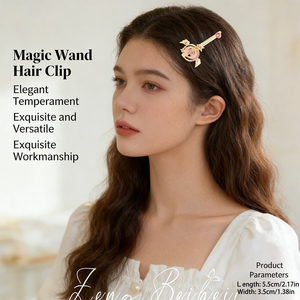 Accessoires capillaires japonais pour filles, style 'Cute Girl', incluant épingles à <span class=keywords><strong>cheveux</strong></span>, pinces 'Duckboard', pinces 'Internet Celebrity' et pinces 'Magic Wand', tendance - Product Image 2