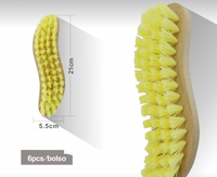 Brosses de nettoyage universelles en nylon et en bois pour le bricolage industriel OEM