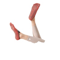 Chaussettes en gros pour studios de Pilates, de yoga, de gym et de fitness, emballage personnalisé OEM, usine de chaussettes
