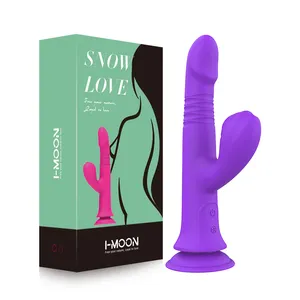 中国性玩具制造商g点兔子振动器性玩具女性12速成人性玩具女性阴道手淫