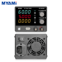 Alimentation électrique CC variable MYAMi 30V 60V 5A 10A avec affichage LED 4 chiffres, courant/tension réglables, 150W 300W, alimentation de laboratoire CC