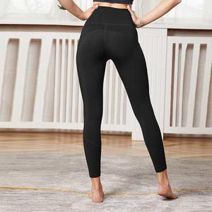 Women Breathable High Waist Workout Yoga Pants <b>Butt</b> <b>Enhancement</b> Support Yoga Exercise sweatproof yoga pant - Product Image 5