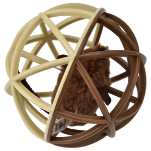 Chat de compagnie <span class=keywords><strong>prisonnier</strong></span> souris <span class=keywords><strong>balle</strong></span> Puzzle jouet boule de sisal drôle chat molaires griffe (riz couleur café) - Product Image 5