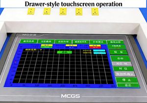 محطة إعادة لحام BGA طراز WDS620 مع نظام تسخين بالهواء الساخن والأشعة تحت الحمراء وثلاث مناطق حرارية لإعادة اللحام وإصلاح مكونات SMD - Product Image 3