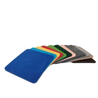 OEM ODM Tapis de bar lavables, absorbants les chocs, en feutre de fibres chimiques, écologiques, modernes, épais, stables, carrés, avec logo personnalisé, pour café sur le toit