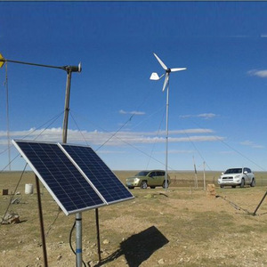 <span class=keywords><strong>Kit</strong></span> de générateur d'éolienne verticale avec contrôleur MPPT Générateur d'énergie solaire Système d'alimentation hybride solaire éolien - Product Image 5