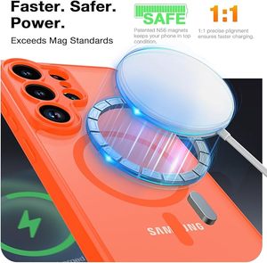 Custodia Magnetica Traslucida Antiurto <span class=keywords><strong>per</strong></span> <span class=keywords><strong>Samsung</strong></span> <span class=keywords><strong>Galaxy</strong></span> S26 Ultra con Protezione Fotocamera, Compatibile con A54, A17, A16, A57, S24 Ultra, S23, S25 - Product Image 2