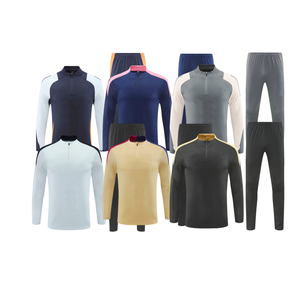 Allenamento da uomo ultime divise da <span class=keywords><strong>calcio</strong></span> Set di magliette da <span class=keywords><strong>calcio</strong></span> Club Madrid tuta mezza cerniera <span class=keywords><strong>calcio</strong></span> <span class=keywords><strong>24</strong></span> 25 maglia da <span class=keywords><strong>calcio</strong></span> - Product Image 2