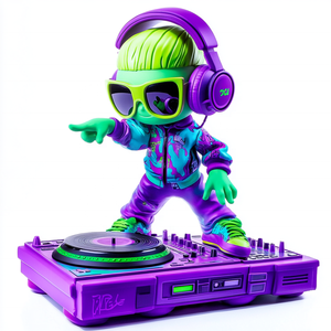 Jouets à colorier personnalisés, impression 3D, fabricant de jouets en vinyle, figurine en vinyle design - Product Image 2