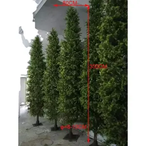 China factory supplies Artificial cypress Tree Large Outdoor Artificial cedar Trees For garden restaurant decoration