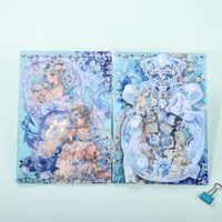 Cuaderno Acrílico con Diseño de Dibujos Animados Originales, A7, Hojas Sueltas, Estilo Japonés y Coreano, Varios Diseños de Fragancias, Lindo y Adorable