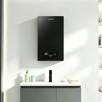 Chaudière Combi Électrique Murale 4-24kW avec WiFi et Contrôle à Distance par Application, Chauffage Central Radiateur et Plancher, Norme CE UE, Fabrication OEM ODM Personnalisée