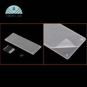 Support d'affichage transparent en acrylique TOMATO, conçu pour la présentation de produits en magasins, expositions, bureaux, matériau transparent durable - Product Image 4